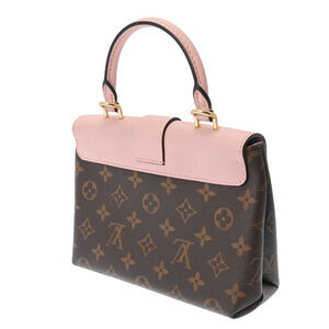 Louis Vuitton Locky Brown Bag Poodle Canvas Pink Rose Monogram